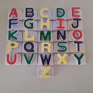 LeapFrog Fridge Phonics Magnet Letters Complete Tiles Set/Lot 26 School Kids Toy - Picture 1 of 8