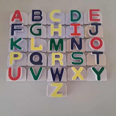 LeapFrog Fridge Phonics Magnet Letters Complete Tiles Set/Lot 26 School Kids Toy - Image 1 of 4