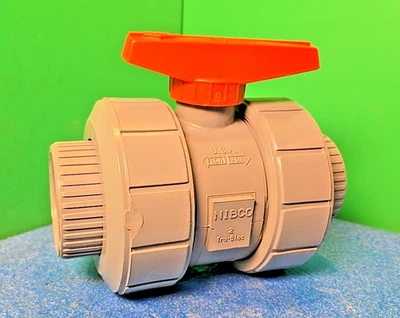NIBCO CHEMTROL U51TBE 2'' BALL VALVE | BRAND NEW  | Socket Thread  - Image 1 of 4