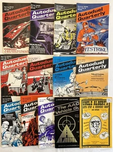 Autoduel Quarterly Lot 1983 /84 (1-4) 85 1-3 AADA Vehicle guide Uncle Albert's - Picture 1 of 17