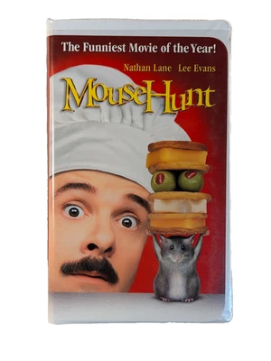 1998 MOUSE HUNT Dreamworks VHS 83585 Nathan Lane & Lee Evans - Image 1 of 3