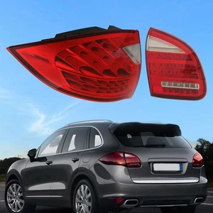 For 2011-2014 Porsche Cayenne Left Outer LED Tail Light Assembly with Bulbs - Picture 1 of 20