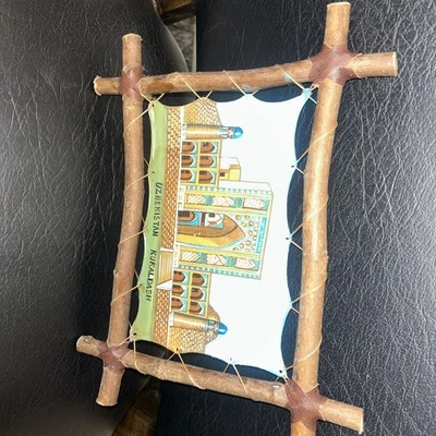 impresión escolar piel de cabra uzbekistán rara Foto 1 de 4