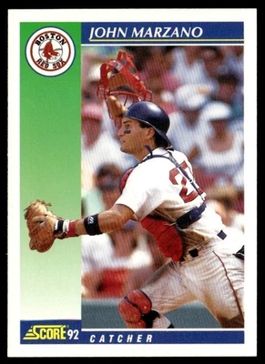1992 Score John Marzano Boston Red Sox #539 - Image 1 of 2