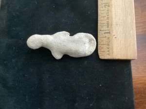 Antike Indianer Koralle weiblicher Fetisch - Bild 1 von 4