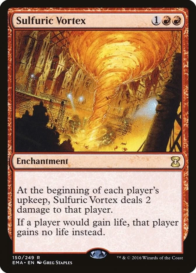 Sulfuric Vortex – Eternal Masters (EMA) – LP – Magic The Gathering MTG - Image 1 of 1