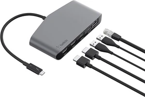 Belkin Thunderbolt 3 Dock Mini HD With Cable Usb C Hub Usb C Docking Station - Picture 1 of 5