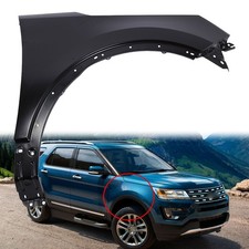 Fender for 2016-2017 Ford Explorer Front Right Primed Steel