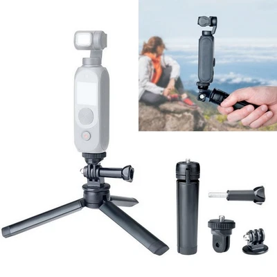 Aluminum Camera Tripod Mount Mount Mount Holder for DJI Osmo Action FIMI PALM 2 - Image 1 of 4