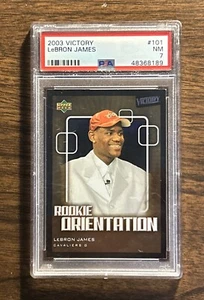 LEBRON JAMES RC 2003-04 Victory PSA 7  - Bild 1 von 2
