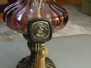 Vintage Victorias Secret Perfume Sprayer. Lavender tinted Glass. Made in Taiwan - Picture 1 of 14