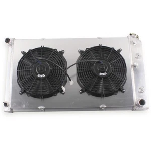 Ventilador de cubierta de radiador de aluminio de 4 filas para Pontiac Grand LeMans Prix Safari 1972-1977 - Imagen 1 de 18