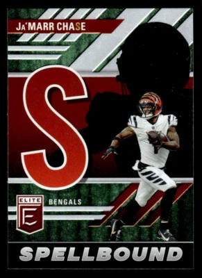 Ja'Marr Chase 2023 Donruss Elite Spellbound Green #SB-JC4 - Image 1 of 2