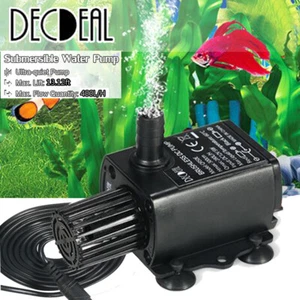 Mini Submersible Pump Brushless Water Pump DC12V 10W Fish Tank Fountain Pond AU - Picture 1 of 13