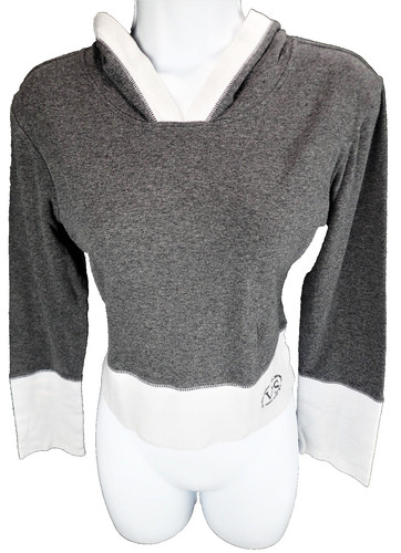 UNDERCOVER Maglione XS Victoria’s Secret cotone felpa con cappuccio camicia top comfort lounge riscaldamento