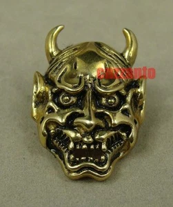 Solid Brass Conchos decor monster rivet stud Leather craft Punk screw back - Picture 1 of 5