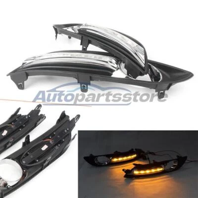 2x Luces LED de circulación diurna lámpara de señal DRL para Nissan Sentra 2013-15 Foto 1 de 4