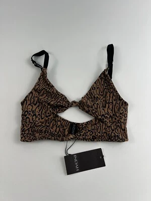 Indah беспроводной узелок Jaguar печати бикини верхний многоцветный размер XS новый с Ярлыками - Изображение 1 из 4