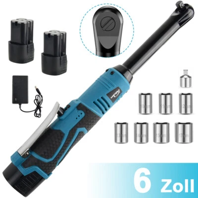 AUTOJARE Cricchetto a batteria 90Nm chiave a cricchetto 3/8'' chiave a cricchetto elettrica con batterie