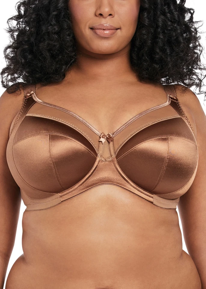 GODDESS KEIRA CINNAMON UNDERWIRE BANDED BRA SIZE 36FF / 14FF - Image 1 of 1