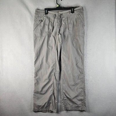 Pantalones cargo The Northface para mujer 16 grises puño con lengüeta enrollable ligeros al aire libre Foto 1 de 4