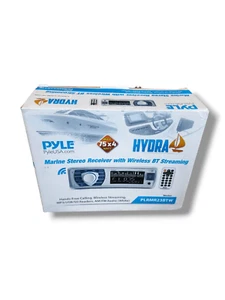 New PYLE Boat Marine Stereo Receiver wireless Bluetooth mp3 streaming PLRMR23BTW - Picture 1 of 3