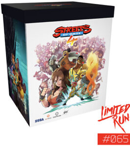 Limited Run Streets of Rage 4 Nintendo Switch Collector's Edition + Statue USA