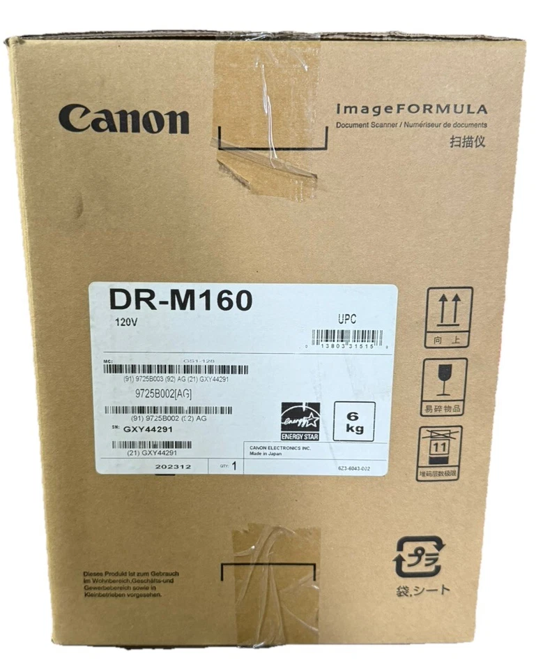 Canon imageFORMULA DR-M160 Scanner - Image 1 of 2