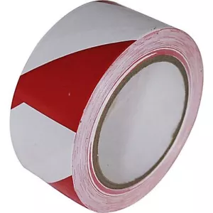 Good Quality Hazard Warning Floor Tape Pvc Self Adhesive Rolls 50mm x33m - Picture 1 of 11