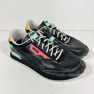 Puma Kinder Mädchen Größe 6,5 Colorblock Schuhe schwarz Future Rider Spielen auf Messegelände - Bild 1 von 10