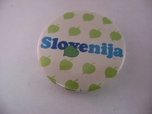Botón Pin Extranjero Vintage: ESLOVENIA (Eslovenia) - Imagen 1 de 4