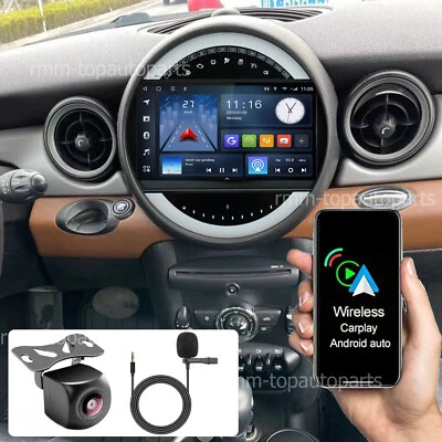 RMM-AUTOPARTS 9" Android 15 for BMW Mini Cooper R56 2007-2014 CarPlay Car Radio Stereo FM RDS