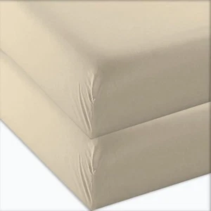 2PACK FITTED SHEETSPRIME 1800 SERIES ULTRA SOFT & COMFORTABLE DOUBLE BRUSHED MIC - Picture 1 of 5