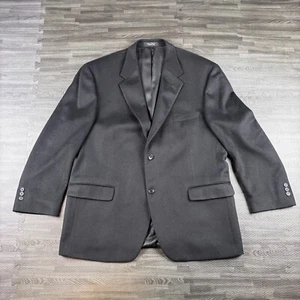 Pronto Uomo Mens Blazer Black 48R 100% Cashmere Couture Sports Coat Jacket - Picture 1 of 17