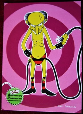 THE SIMPSONS 10th ANNIVERSARY - Card #70 - "CENSORED MR. BURNS" - INKWORKS 2000 - Image 1 of 2