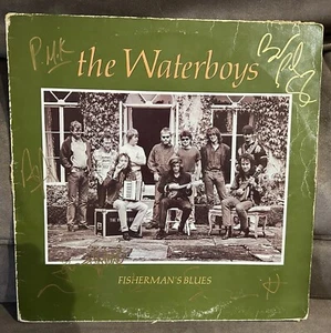 The Waterboys.Fisherman's Blues. Disco Vinilo FIRMADO. Estado VG/Good. 1988.R - Imagen 1 de 3