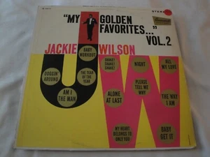 Jackie Wilson My Golden Favorites VOL 2 VINYL LP ALBUM 1964 BRUNSWICK RECORDS - Picture 1 of 2