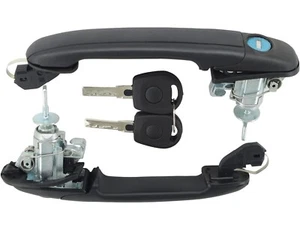 Fit 1995 -10 SEAT ALHAMBRA 2 x Door Handle With Lock Barrel Front L/R 6K0837205 - Imagen 1 de 7