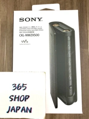 Funda de cuero genuino SONY CKL-NWZX500 para Walkman serie NW-ZX500 Japón NUEVA Foto 1 de 4