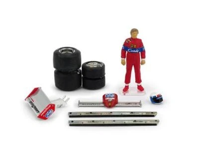 1:43 Brumm Pilotino D.Pironi 1982 + Accessori CH02T2 Modellino - Immagine 1 di 2