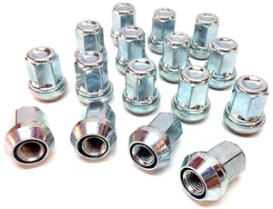 wheel Wobbly Vari PCD nuts lugs bolts M12x1.25, 19mm Hex. 4x98 4x100 x 16 - Picture 1 of 5