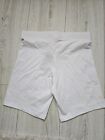 White summer activewear shorts size S.8-10. New