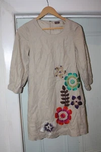 Gorman 100% linen embroidered dress Size XS *WORN ONCE ONLY - Picture 1 of 8