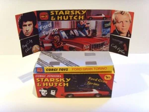 CORGI JUNIORS. STARSKY & HUTCH - Superbo display / scatola di riproduzione e vassoio SOLO. - Foto 1 di 7