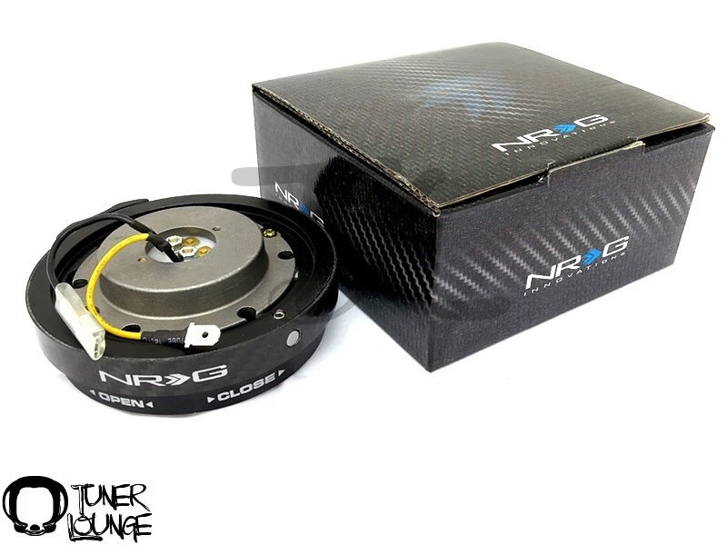 NRG STEERING WHEEL HUB THIN VERSION QUICK RELEASE CARBON FIBER SRK-400CF ADAPTER Foto 1 de 1