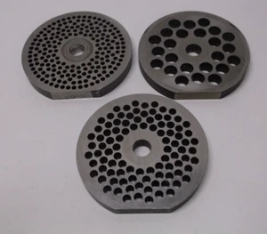 3 Edelstahl Schleifplatten 3 1/4"" OD 7/16"" Nabe, - Bild 1 von 5