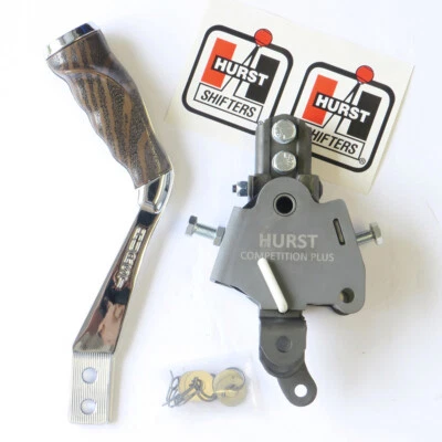 HURST 1970-74 E 1971-74 B Body MOPAR 4 Speed Pistol Grip Shifter and NEW Handle - Image 1 of 4
