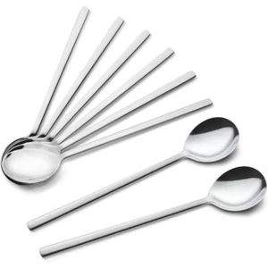 Stainless Steel Table Soup Spoons with Long Handles for Home - Picture 1 of 7