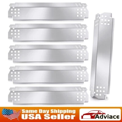 Stainless Steel Heat Shield Burner Cover for Nexgrill 720-0896B 720-0898 720-088 - Imagem 1 de 4