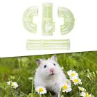 Hamster Tube Set Transparent 8Pcs External Sports Pipe Pet Cage Tunnel for Small